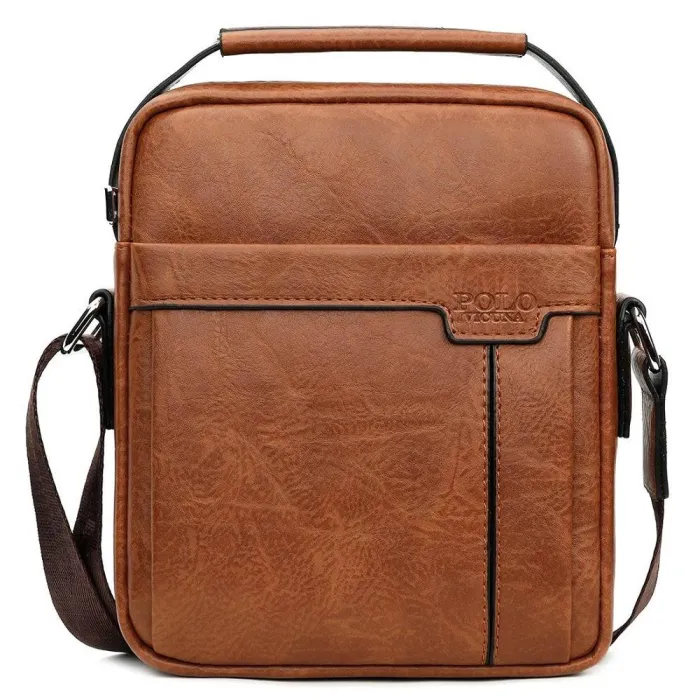 POLO leather crossbody & shoulder bag