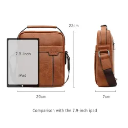 POLO leather crossbody & shoulder bag