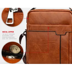 POLO leather crossbody & shoulder bag