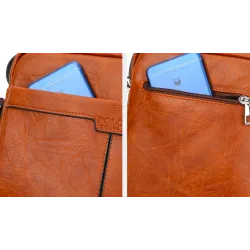 POLO leather crossbody & shoulder bag