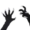 Halloween gloves with long fingernails