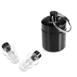 Anti-noise earplugs - reusable - with box - hearing protection - party plugs