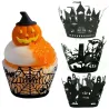 Halloween cupcakes & muffins covers - paper wrappers 12 pieces
