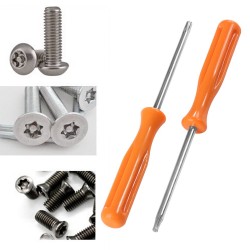 Multifunctional Torx T8 + T10 precision screwdriver for Xbox 360/ PS3/ PS4 - tamper proof holeRepair