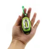 Mini COB LED 3-modes flashlight with karabiner