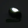 Mini COB LED 3-modes flashlight with karabiner