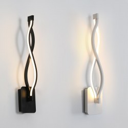 Modern wall mounted light lamp - aluminum