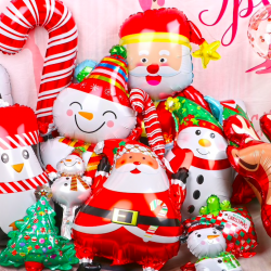 Merry Christmas - aluminum balloonsChristmas