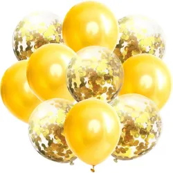 Decorative latex balloons 12" - 10 pieces