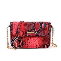 Snake skin pattern - small shoulder bag