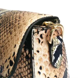 Snake skin pattern - small shoulder bag