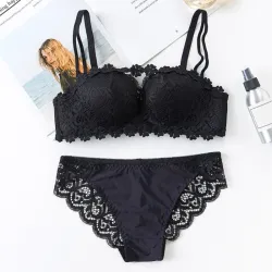 Sexy bra & panties - push up - lace set