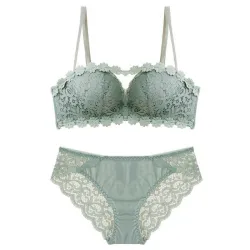 Sexy bra & panties - push up - lace set