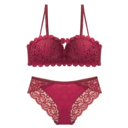Sexy bra & panties - push up - lace set