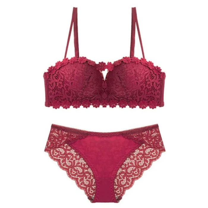 Sexy bra & panties - push up - lace set