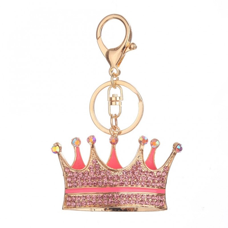 Crystal crown - keychain