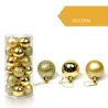 Christmas tree balls - 24 pieces