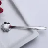 Decorative silver teaspoon - coffee & desserts 5 pieces