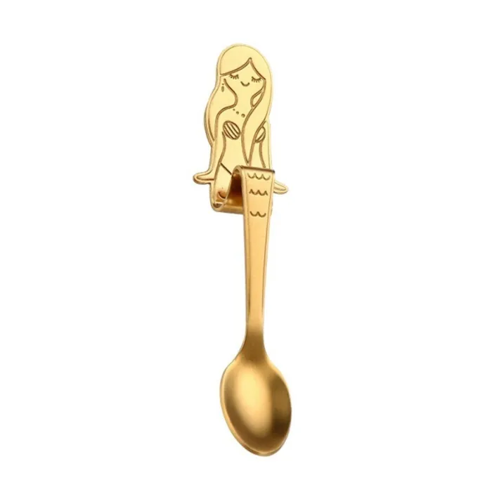 Decorative stainless steel teaspoons for tea & coffee & desserts