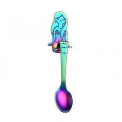 Decorative stainless steel teaspoons for tea & coffee & desserts