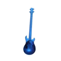 Stainless steel teaspoon with guitar for tea & coffee & desserts