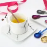 Stainless steel teaspoon with guitar for tea & coffee & desserts