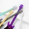 Stainless steel teaspoon with guitar for tea & coffee & desserts