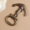 Anchor shaped bottle opener - alloy keychain