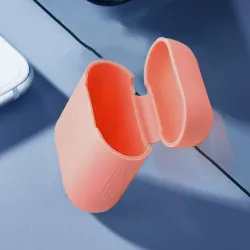 Soft silicone earphones case - protective cover box