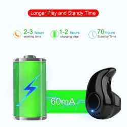 Mini Bluetooth earphone wireless - in-ear headset earbud