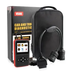 Car & truck OBD2 scanner - V500 HD code reader - dual-use - diagnostic toolDiagnosis