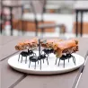 Ant shaped forks for fruit & snacks - desserts 12 piecesBar supply