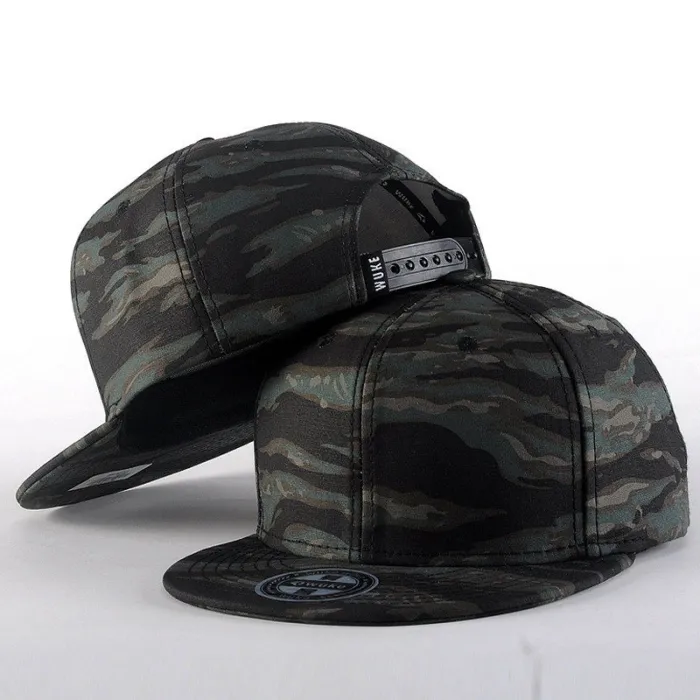 Hip-hop camouflage baseball cap - unisex