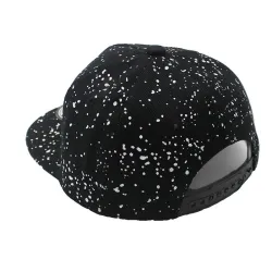 Children's baseball hat with printed dots