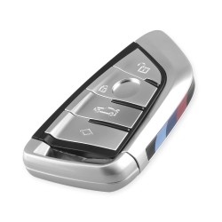 Key shell cover - case for BMW X5 F15 X6 F16 G30 7 Series G11 X1 F48 F39 - 4 buttonsKeys