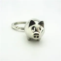 Keychain with mini piggyKeyrings