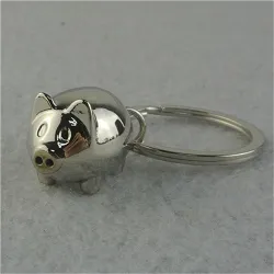 Keychain with mini piggyKeyrings