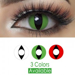 Halloween cat eye - contact lenses