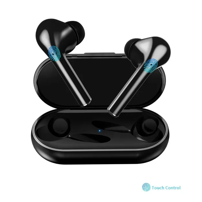 Bluetooth V5.0 - touch operate headset - noise-cancelling - TWS wireless dual earbuds