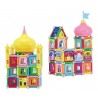 Magnet sticks with metal balls - magnetic blocks - castle building construction - educational toyEducational