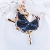 Dancing crystal ballerina - keyring