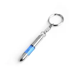 Anti-static metal keychain - built-in LEDKeyrings