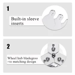 400W 12V- 24V - 3 blade - horizontal - wind turbine generatorElectronics & Tools