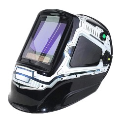Auto darkening welding helmet - mask - 3 view windows - DIN 4-13 - 5 sensors CE