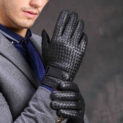 Genuine leather warm winter glovesGloves
