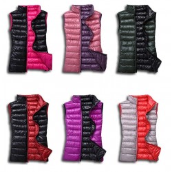 Warm - down - double-sided vestJackets