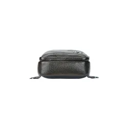 Fashionable crossbody leather bag with leaves patternBags
