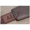 Fashionable crossbody leather bag with leaves patternBags