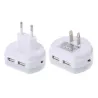 Dual USB port charger with LED night light - light sensorChargers